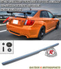 tS Style Spoiler (Fiberglass) For 2008-2014 Subaru WRX / STi 4Dr - Bayson R Motorsports