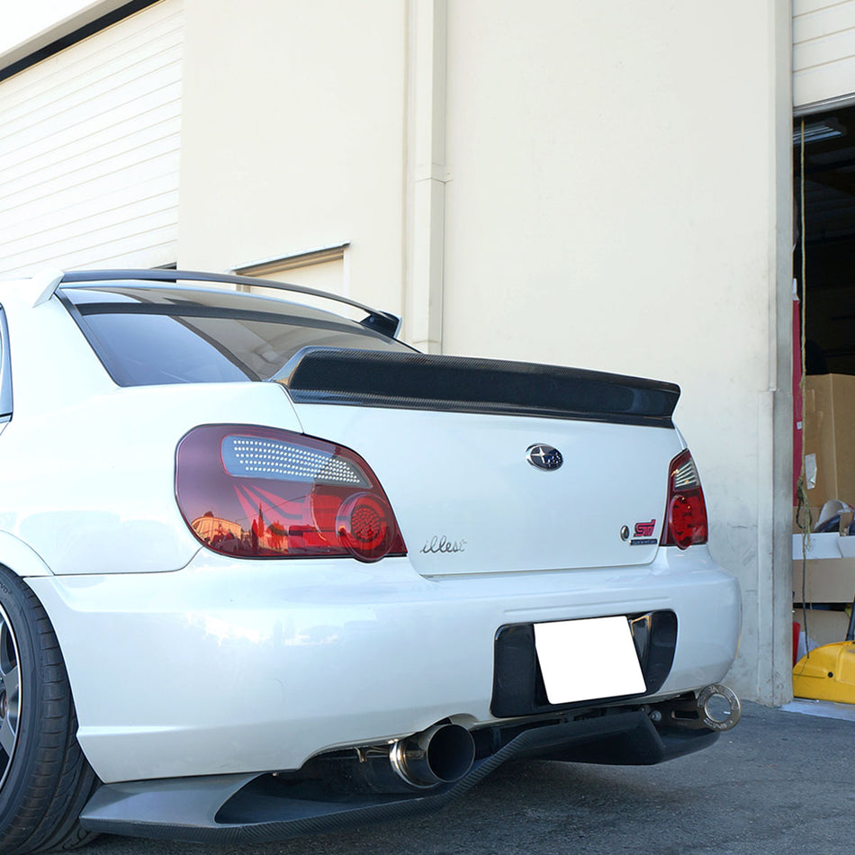 CityKruiser Spoiler (Carbon Fiber) For 2002-2007 Subaru WRX/WRX Sti