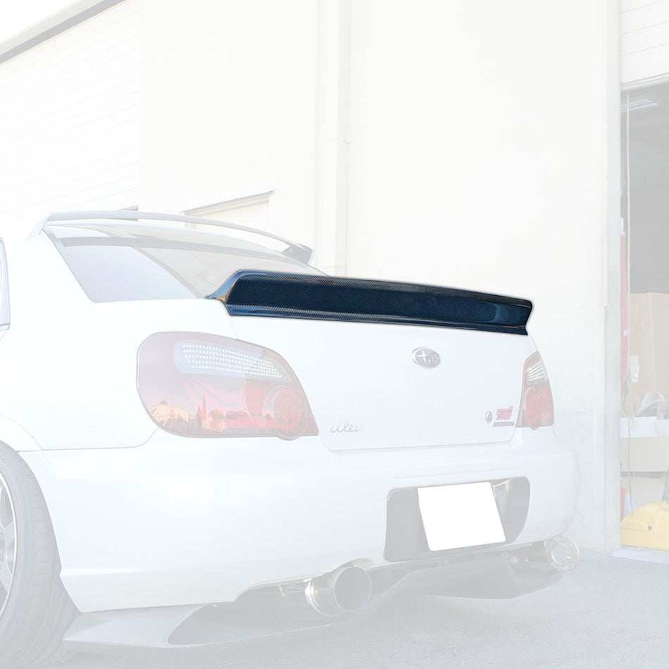 CityKruiser Spoiler (Carbon Fiber) For 2002-2007 Subaru WRX/WRX Sti