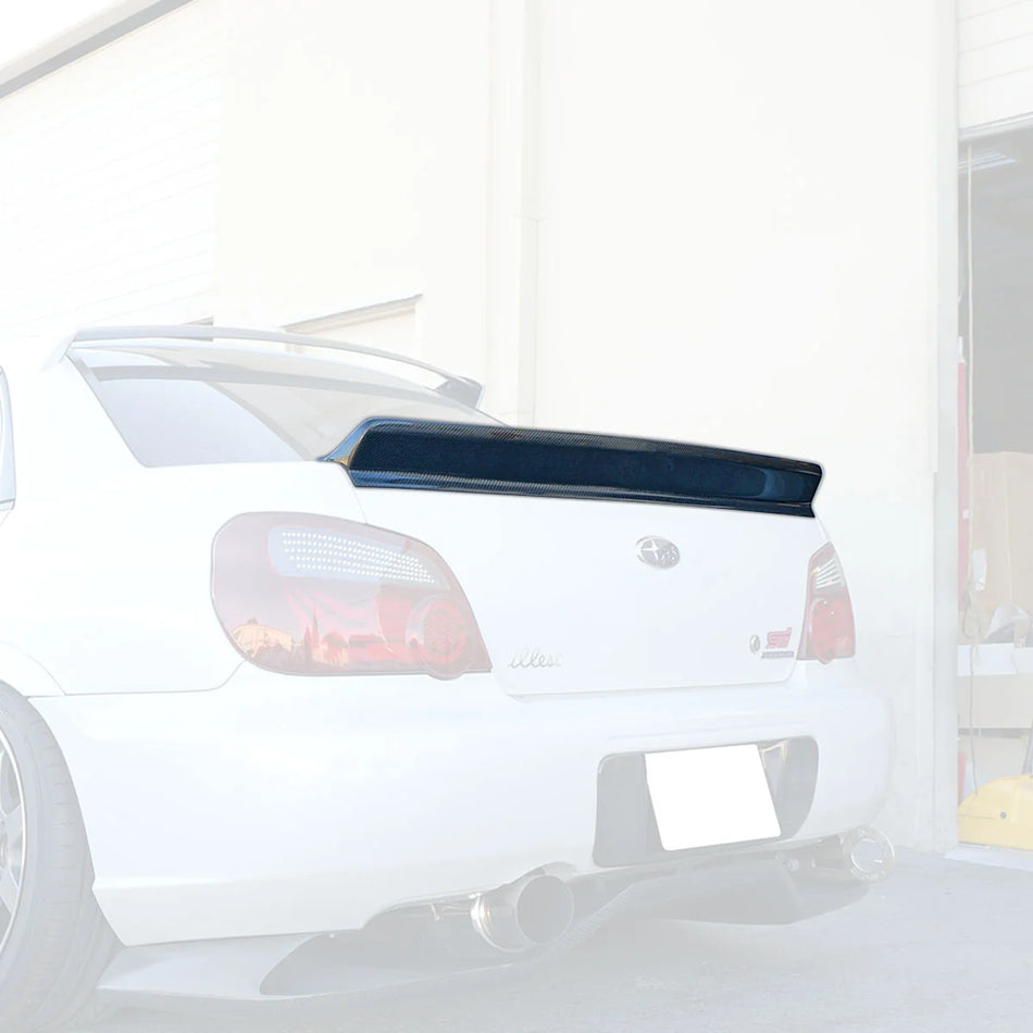 CityKruiser Spoiler (Carbon Fiber) For 2002-2007 Subaru WRX/WRX Sti