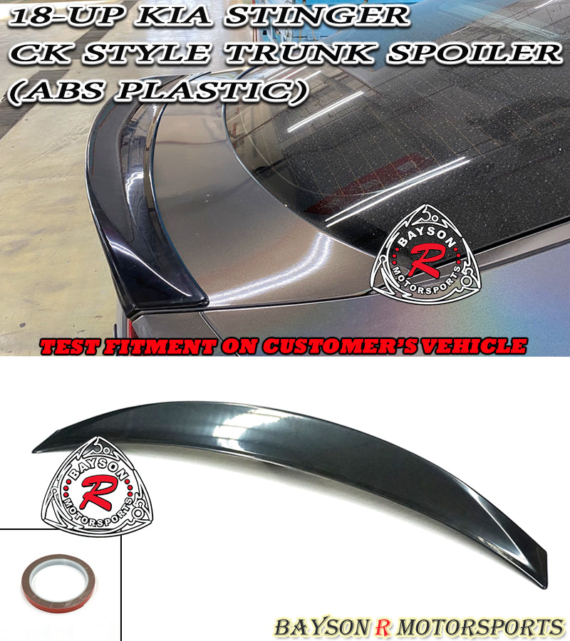 CK Style Spoiler For 2018-2021 KIA Stinger - Bayson R Motorsports