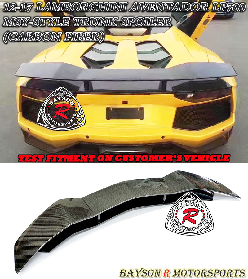 Bayson R Body Kit Lamborghini Aventador Auto-Styling Front Lip, Splitter, Side Skirts ...