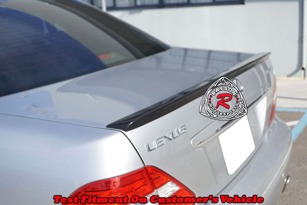 B Style Trunk Spoiler For 2001-2006 Lexus LS430