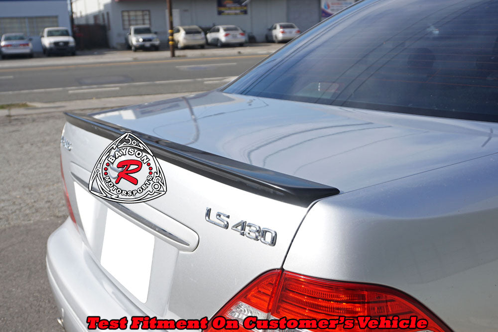 B Style Trunk Spoiler For 2001-2006 Lexus LS430