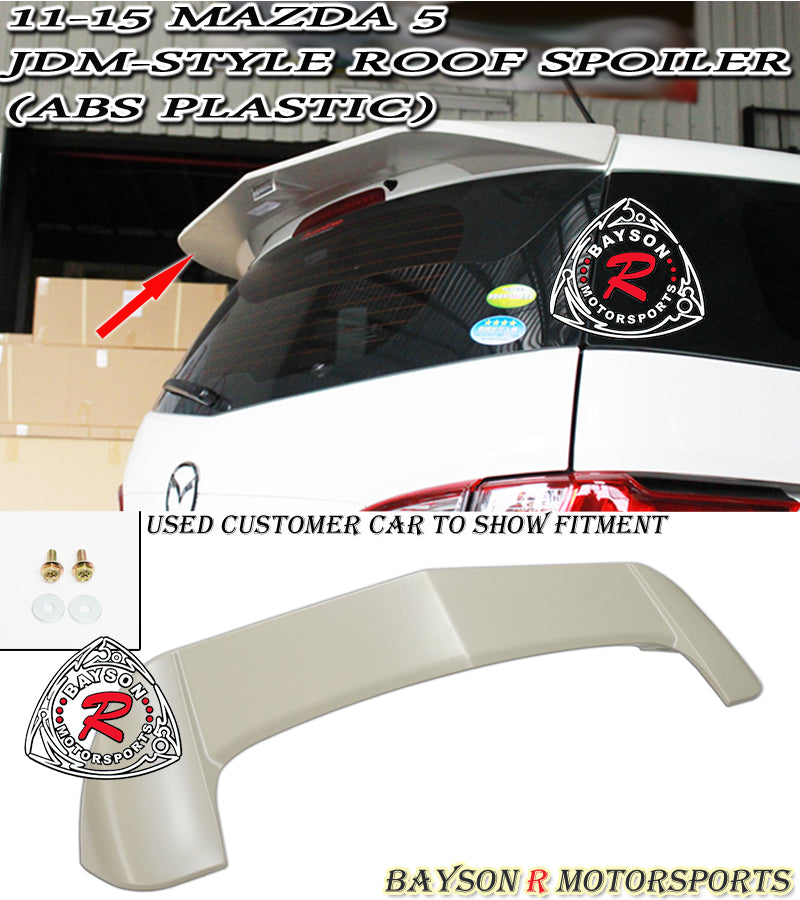 JDM Style Spoiler For 2011-2015 Mazda 5 - Bayson R Motorsports