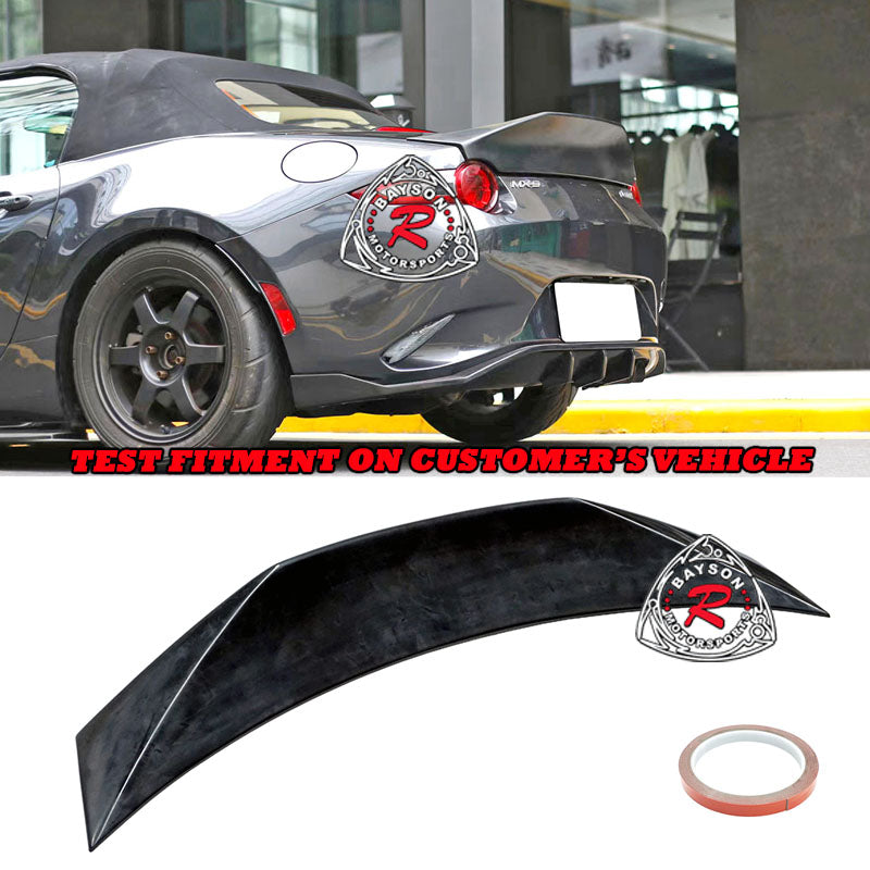 DT Style Trunk Spoiler For 2016-2024 Mazda Miata – Bayson R Motorsports