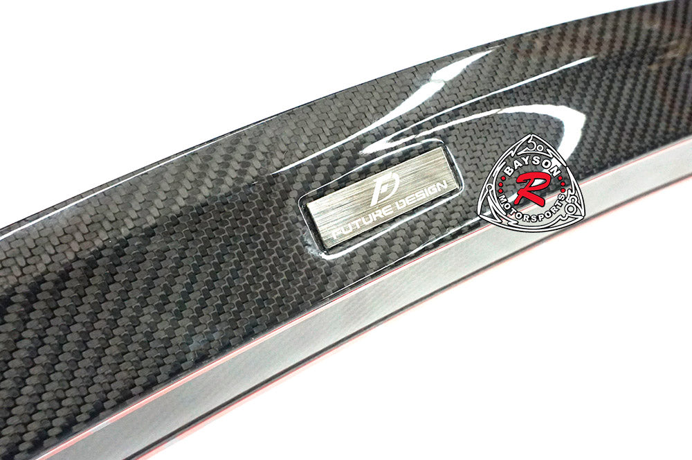 S1 Style Spoiler (Carbon Fiber) For 2017-2022 Tesla Model 3 - Bayson R Motorsports