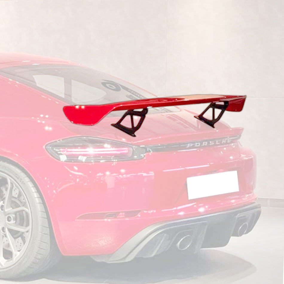 GT4 Style Spoiler For 2017-2025 Porsche Boxster/Cayman (718)
