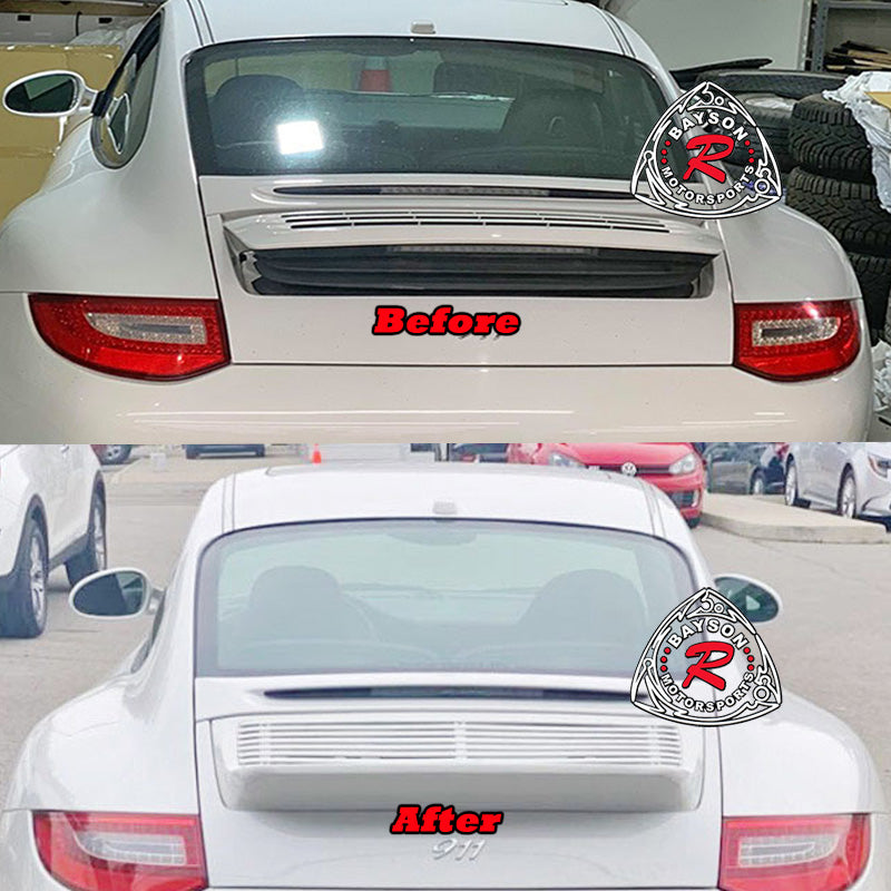 RS Style Spoiler (Fiberglass) For 2005-2012 Porsche 911 Turbo/Carrera (997)