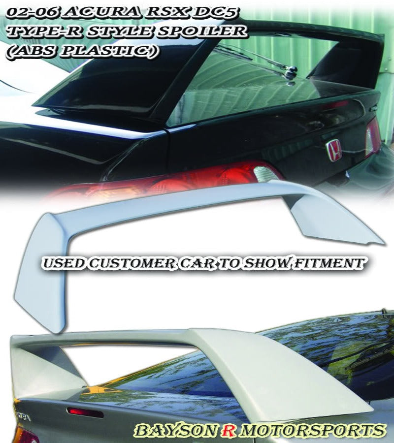 TR Style Spoiler For 2002-2006 Acura RSX - Bayson R Motorsports
