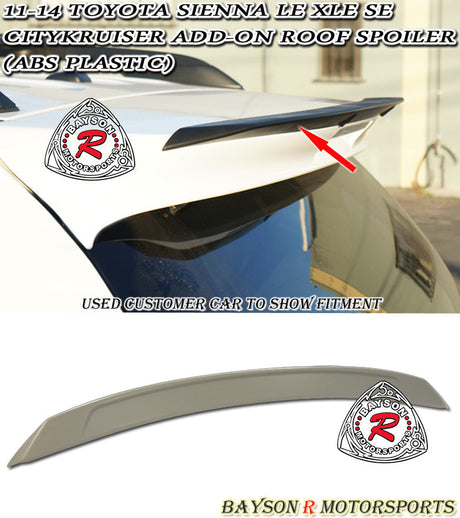 CityKrusier Spoiler For 2011-2017 Toyota Sienna - Bayson R Motorsports