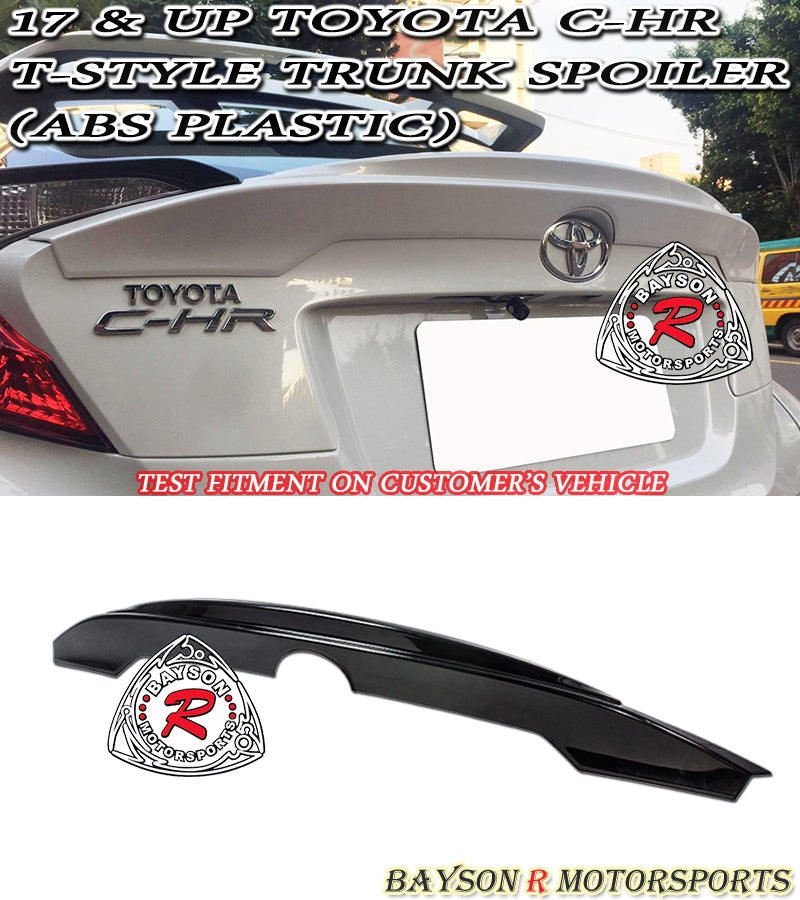 T Style Spoiler For 2017-2021 Toyota C-HR - Bayson R Motorsports