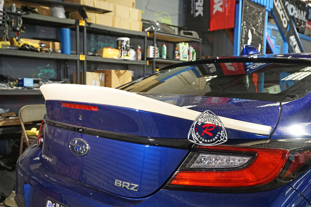 T Style Trunk Spoiler (ABS Plastic) For 2022-2023 Subaru BRZ / Toyota GR86 - Bayson R Motorsports