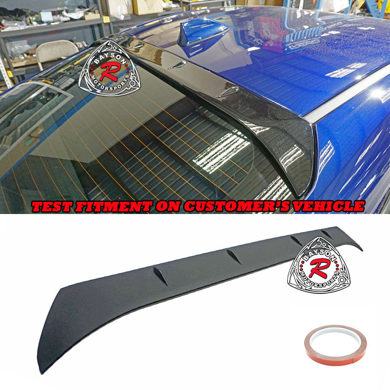 A Style Roof Spoiler (ABS Plastic) For 2022-2023 Subaru BRZ / Toyota GR86 - Bayson R Motorsports
