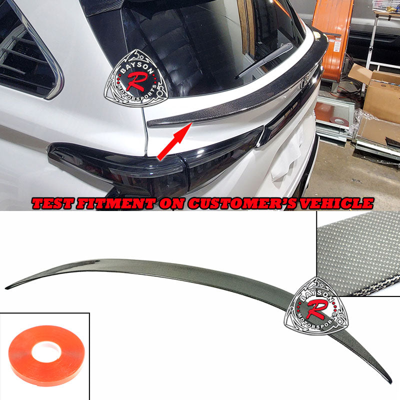 CityKruiser Mid Spoiler (Carbon Fiber) For 2021-2023 Toyota Sienna - Bayson R Motorsports