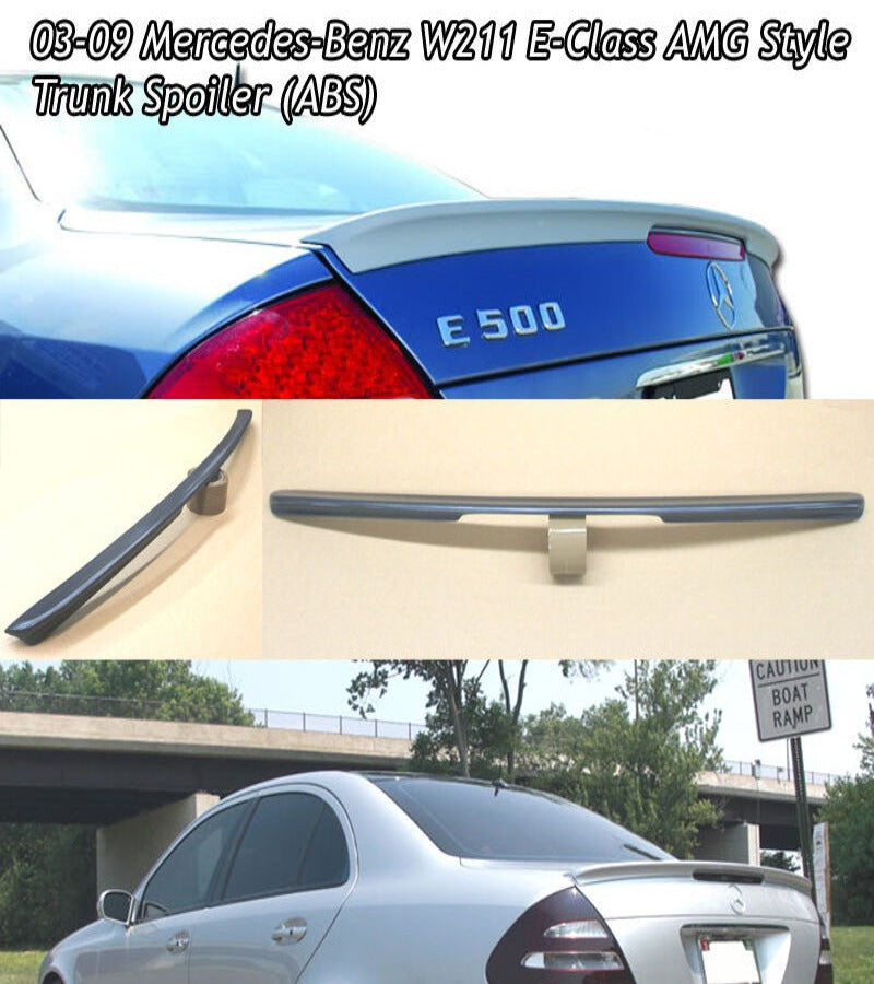 A Style Spoiler For 2003-2009 Mercedes-Benz E-Class (W211) - Bayson R Motorsports