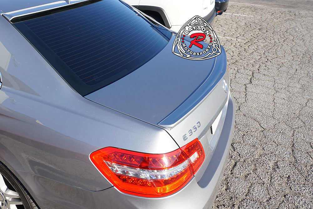 A Style Spoiler For 2009-2016 Mercedes-Benz E-Class 4Dr (W212) - Bayson R Motorsports