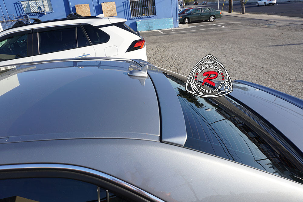 L Style Roof Spoiler For 2009-2016 Mercedes-Benz E-Class 4Dr (W212) - Bayson R Motorsports