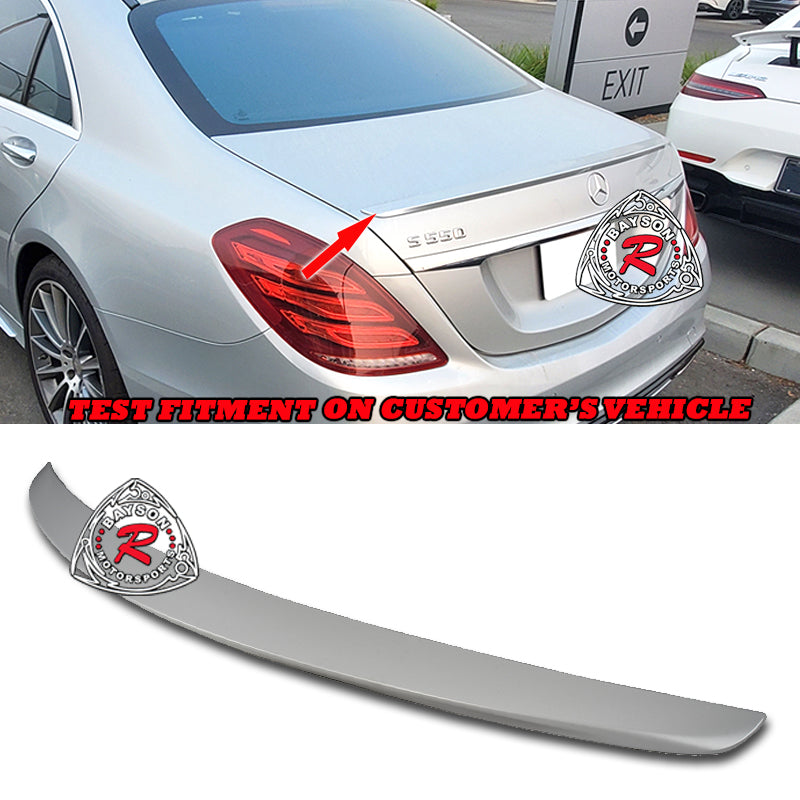 A Style Spoiler For 2014-2020 Mercedes-Benz S-Class (W222) - Bayson R Motorsports