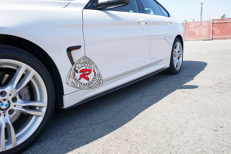 MP Style Side Skirts w/ Extension For 2015-2020 BMW 4-Series (F36)