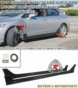 MURR Style Side Skirts For 2006-2011 Honda Civic 4Dr - Bayson R Motorsports