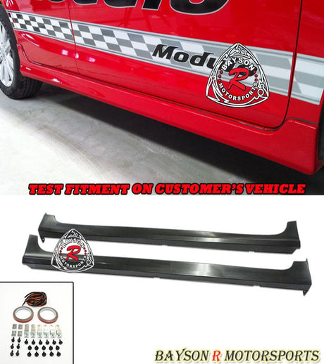 Mod Style Side Skirts For 2012-2015 Honda Civic 4Dr - Bayson R Motorsports