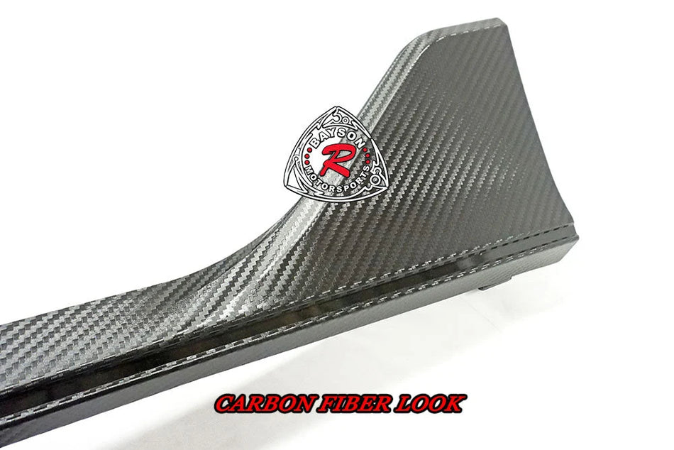 TR Style Side Skirts (Carbon Look) For 2016-2020 Honda Civic (2Dr Coupe)