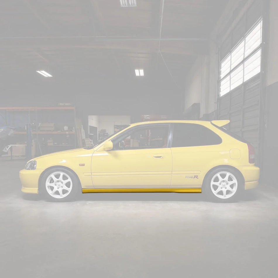OE Style Rocker Panel (Replacement) For 1996-2000 Honda Civic (2Dr Coupe/3Dr Hatchback)