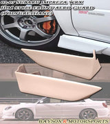 JDM Style Front Aero Guards & Rear Side Spats For 2002-2007 Subaru Impreza WRX - Bayson R Motorsports