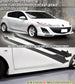 OE Style Side Skirts For 2010-2013 Mazda 3 - Bayson R Motorsports