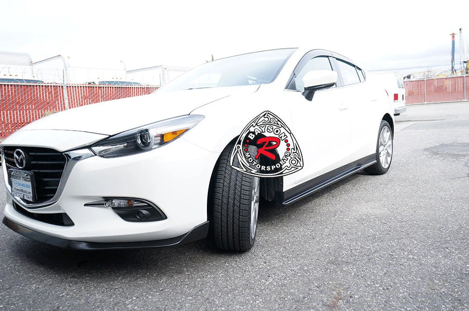 K Style Side Skirts For 2014-2018 Mazda-3