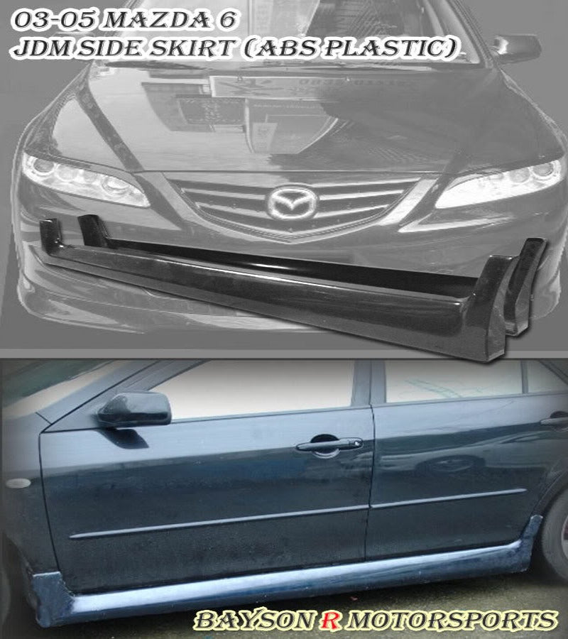 Bayson R K Style Side Skirt For 2003-2008 Mazda 6 | Bayson R Motorsports