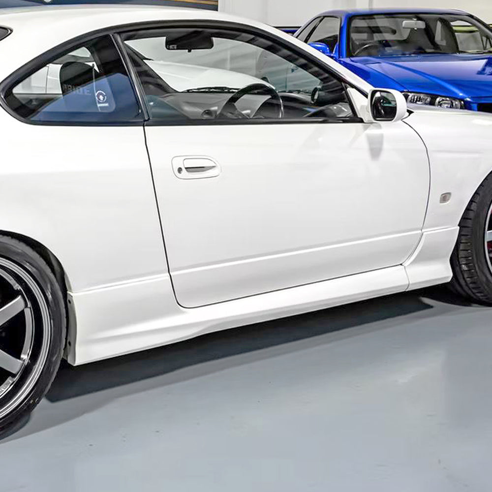 Spec-R Style Side Skirts For 1999-2002 Nissan S15 Silvia