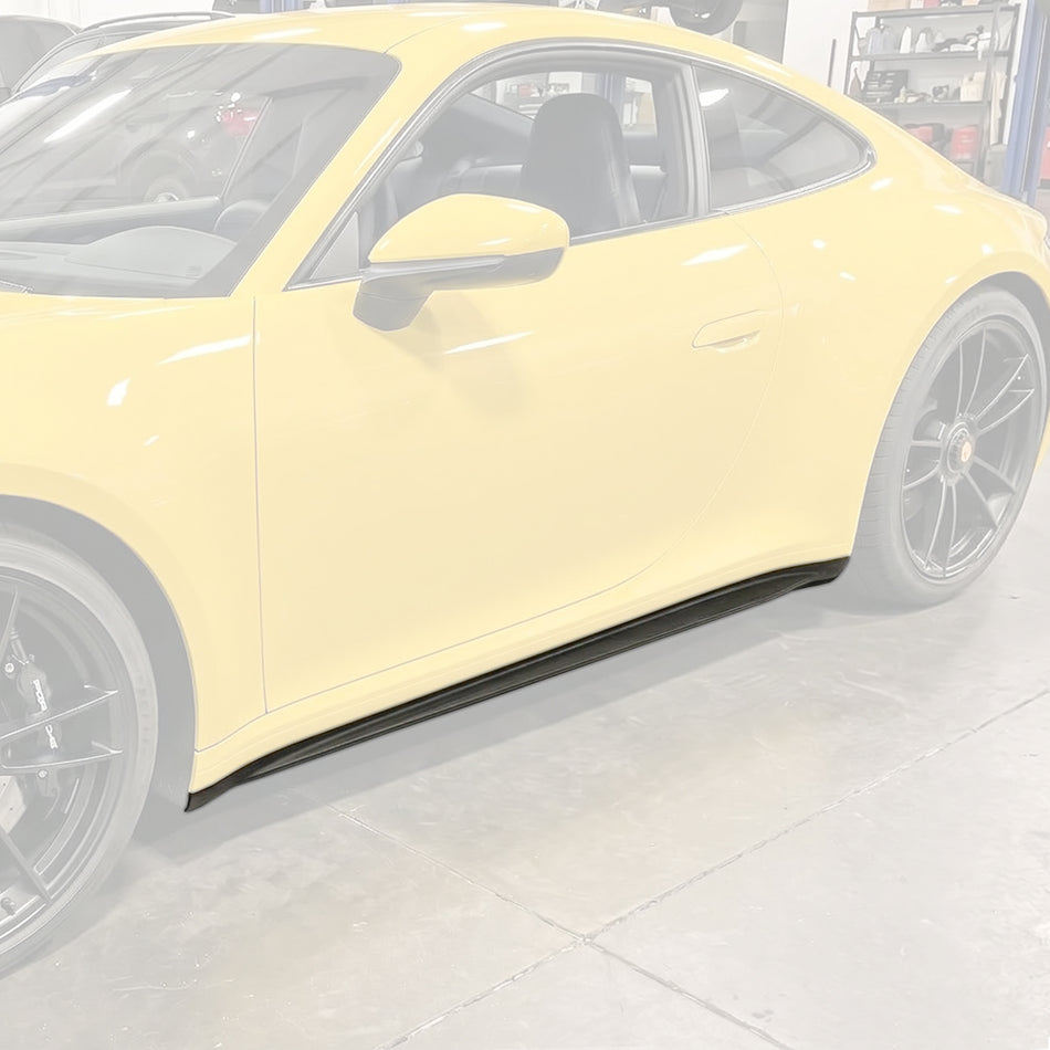 GT3 Style Side Skirts For Porsche 992 Carrera (Narrow Body)