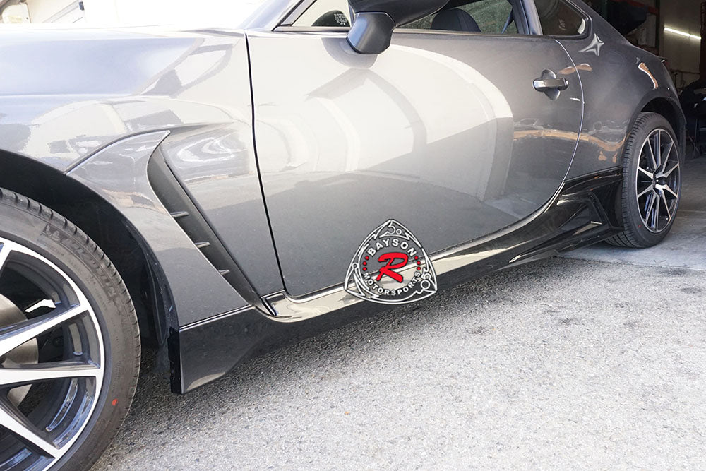 T Style Side Skirts (ABS Plastic) For 2022-2025 Toyota GR86