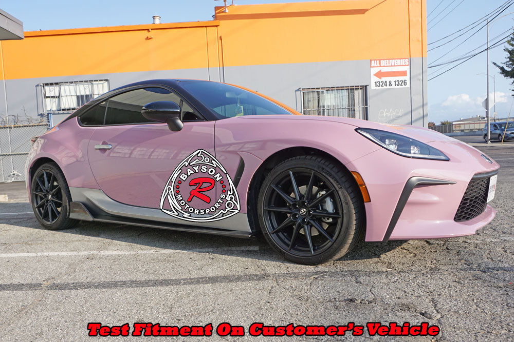 TM Style Side Skirts (Carbon Fiber) For 2022-2025 Subaru BRZ