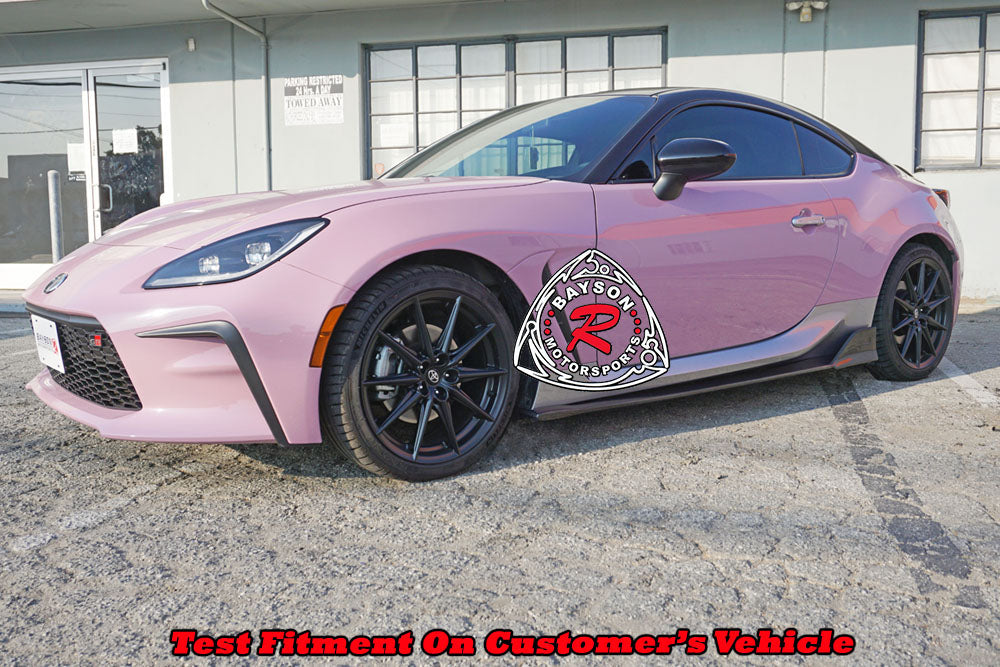 TM Style Side Skirts (Carbon Fiber) For 2022-2025 Subaru BRZ