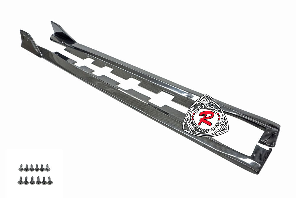 TM Style Side Skirts (Carbon Fiber) For 2022-2025 Subaru BRZ