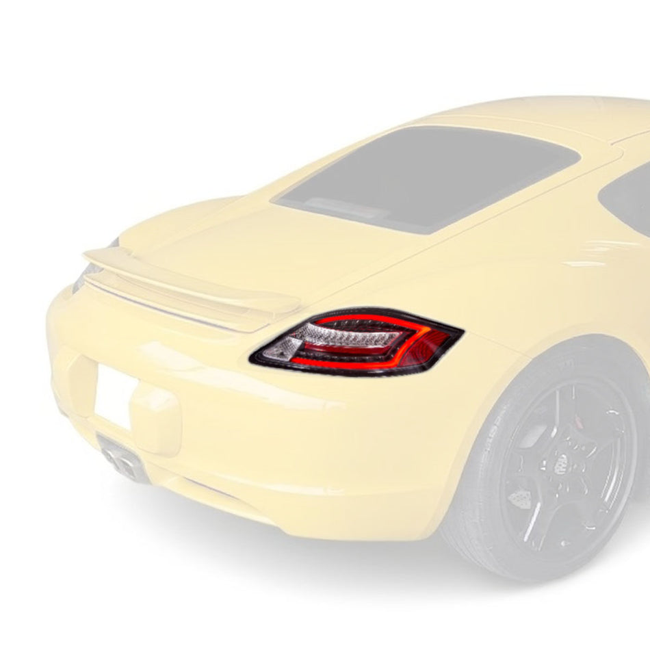 Euro Style LED Sequential Tail Lights (Black Housing) For 2005-2008 Porsche Boxster/Cayman 987.1