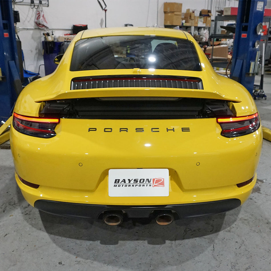 Euro Style LED Sequential Tail Lights (Smoke) For 2017-2019 Porsche 991.2