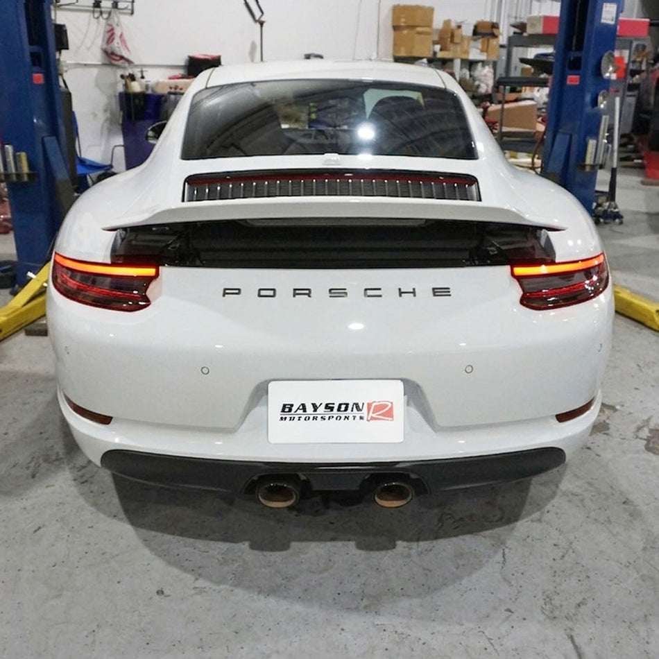 Euro Style LED Sequential Tail Lights (Smoke) For 2017-2019 Porsche 991.2