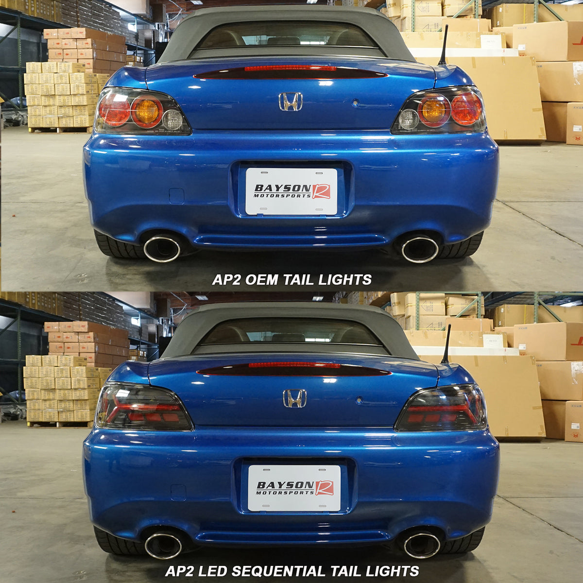 Honda S2000 AP2 2004-2009 JDM Style LED Sequential Tail Lights