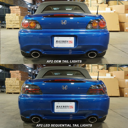 Honda S2000 AP2 2004-2009 JDM Style LED Sequential Tail Lights