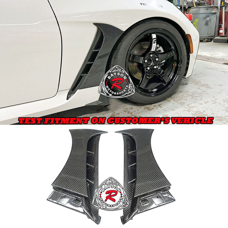 OE Style Fender Vents Replacement (Carbon Fiber) For 2022-2023 Subaru BRZ / Toyota GR86 - Bayson R Motorsports