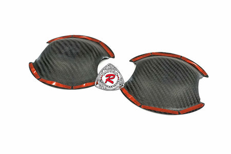 Door Handle Bowl Cover (Carbon Fiber) For 2012-2023 Scion FR-S / Toyota 86 GR86 / Subaru BRZ - Bayson R Motorsports