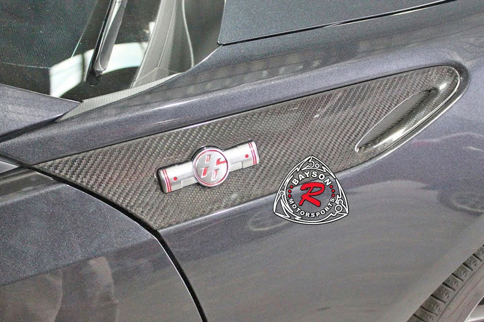 FENDER VENTS ADD-ON INSERT (DRY CARBON FIBER) For 2012-2016 Scion FR-S
