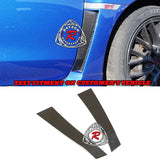 Fender Vent Inserts Overlay (Dry Carbon) For 2015-2021 Subaru WRX / STi - Bayson R Motorsports