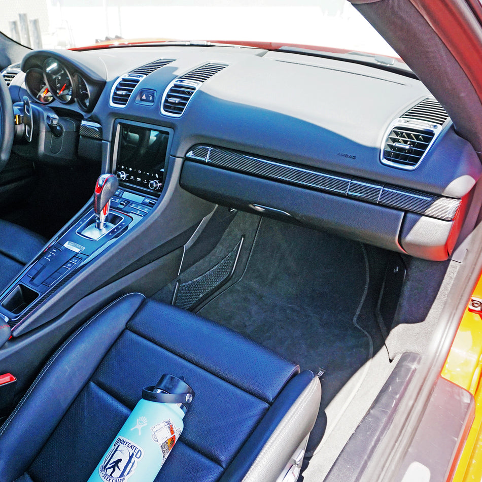 Dry Carbon Fiber Interior Trim Kit For Porsche 911/981/982/718