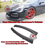 GT4 Style Front Lip Trim For 2015-2016 Porsche Cayman GT4 / Boxster Spyder (981) - Bayson R Motorsports