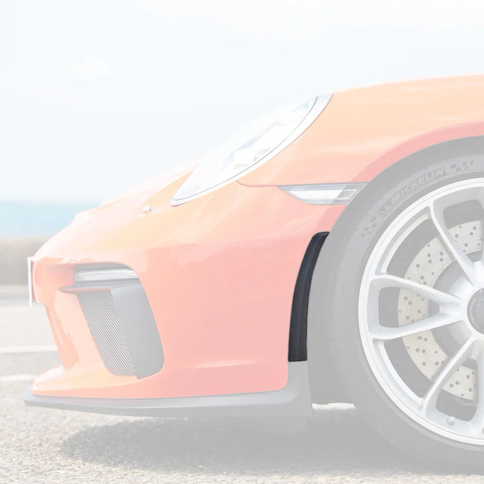 GT3 Style Front Lip Vertical Trim For 2018-2019 Porsche GT3 991.2